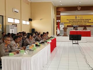 Polres Langkat Gelar Pelatihan Ketahanan dan Swasembada Pangan di SPN Polda Sumut